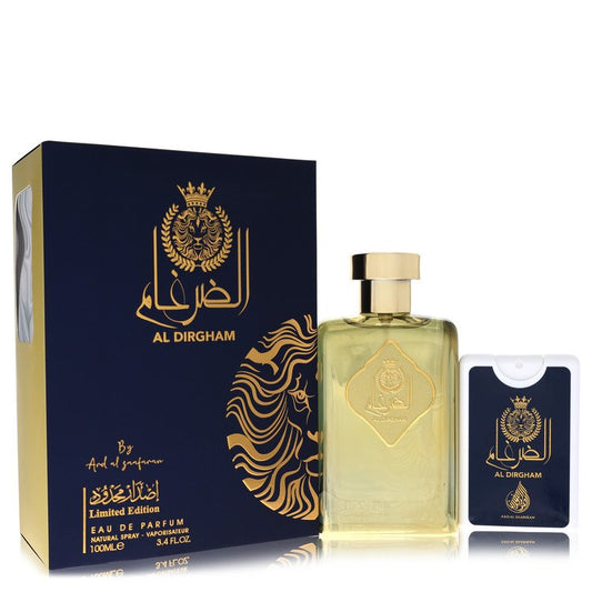 Ard Al Zaafaran Al Dirgham Eau De Parfum Spray +.65 Mini EDP Spray 3.4 oz Eau De Parfum Spray +.65 Mini EDP Spray (Limited Edition Unisex) For Men By Al Zaafaran
