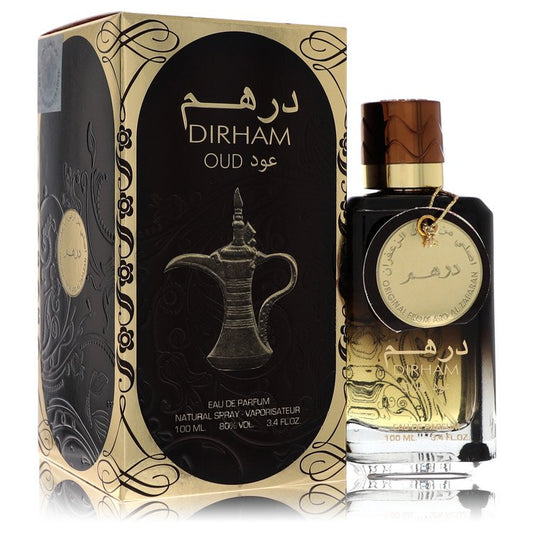 Ard Al Zaafaran Dirham Oud Eau De Parfum Spray 3.4 oz Eau De Parfum Spray (Unisex) For Men By Al Zaafaran