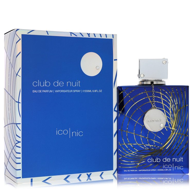 Armaf Club De Nuit Iconic Blue Eau De Parfum Spray By Armaf 6.8 oz Eau De Parfum Spray For Men By Armaf