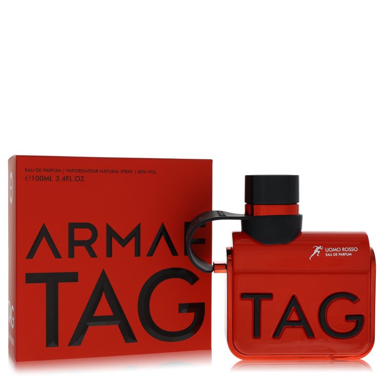 Armaf Tag Uomo Rosso 3.4 oz Eau De Parfum Spray For Men By Armaf