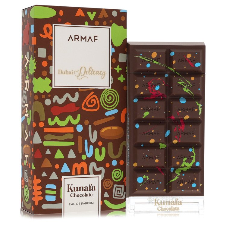Armaf Delights Dubai Delicacy Kunafa Chocolate Eau De Parfum Spray By Armaf 2.37 oz Eau De Parfum Spray For Women By Armaf