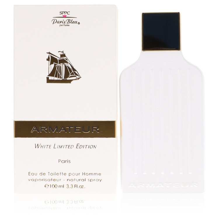 Armateur White 3.3 oz Eau De Toilette Spray For Men By Paris Bleu
