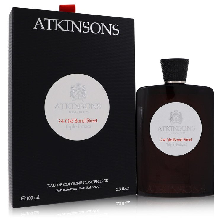 24 Old Bond Street Triple Extract 3.3 oz Eau De Cologne Concentree Spray For Men By Atkinsons