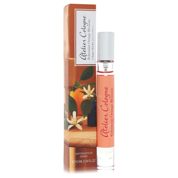 Atelier Bohemian Orange Blossom 0.34 oz Cologne Absolue Spray For Women By Atelier Cologne