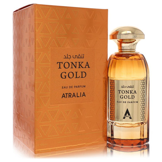Atralia Tonka Gold Eau De Parfum Spray 3.4 oz Eau De Parfum Spray (Unisex) For Men By Atralia