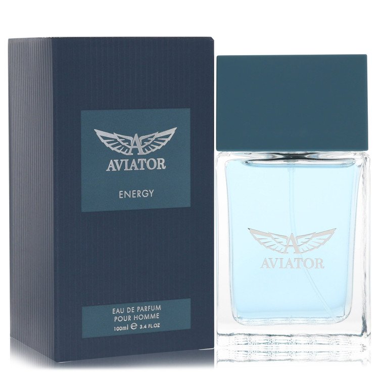 Aviator Energy Eau De Parfum Spray By Aviator 3.4 oz Eau De Parfum Spray For Men By Aviator