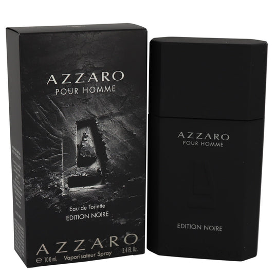 Azzaro Pour Homme Edition Noire 3.4 oz Eau De Toilette Spray For Men By Azzaro
