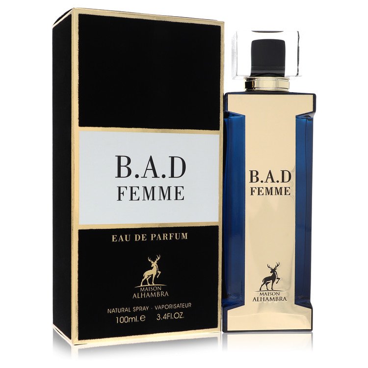 B.a.d Femme 3.4 oz Eau De Parfum Spray For Women By Maison Alhambra