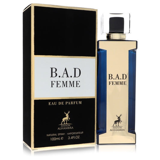 B.a.d Femme 3.4 oz Eau De Parfum Spray For Women By Maison Alhambra