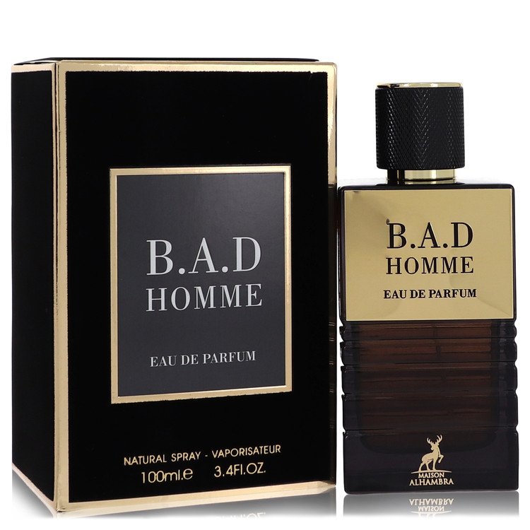 B.a.d Homme 3.4 oz Eau De Parfum Spray For Men By Maison Alhambra