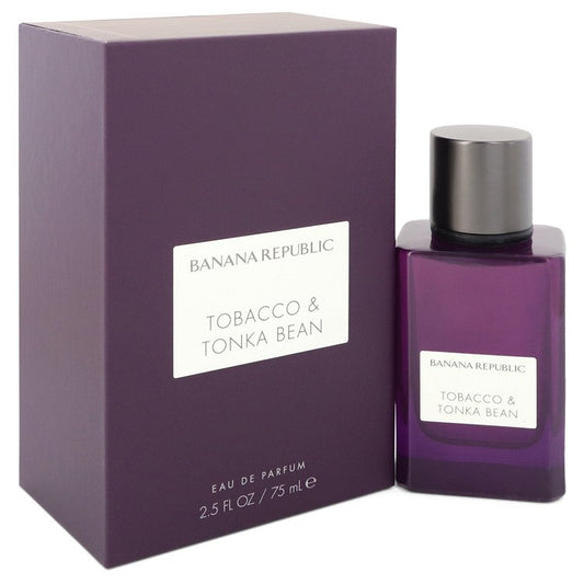 Banana Republic Tobacco & Tonka Bean Eau De Parfum Spray 2.5 oz Eau De Parfum Spray (Unisex) For Women By Banana Republic
