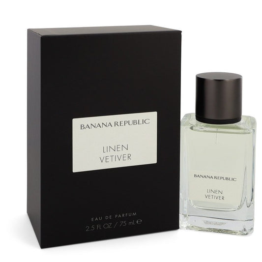 Banana Republic Linen Vetiver Eau De Parfum Spray 2.5 oz Eau De Parfum Spray (Unisex) For Women By Banana Republic