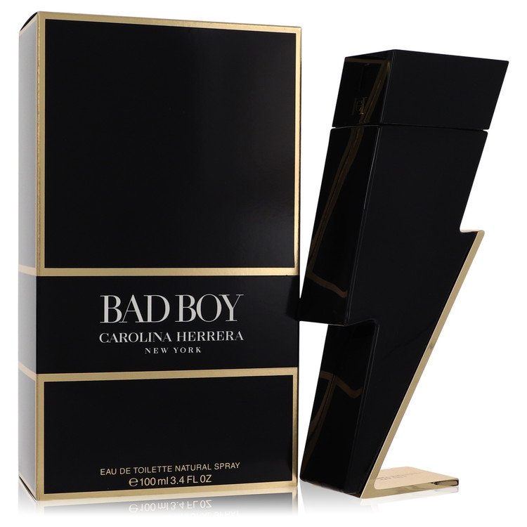 Bad Boy 3.4 oz Eau De Toilette Spray For Men By Carolina Herrera