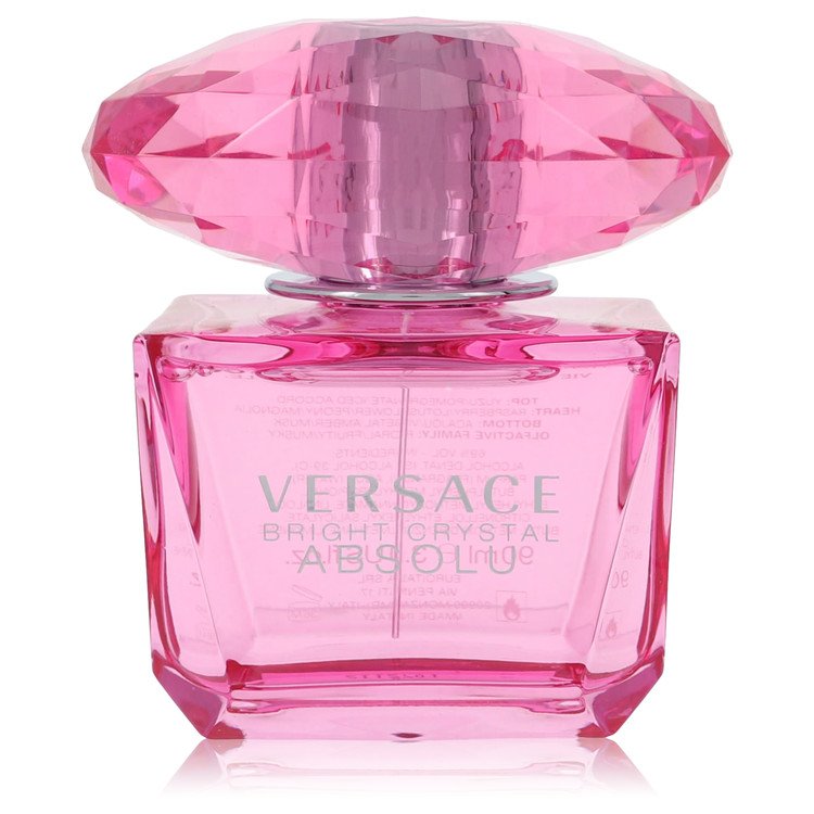 Bright Crystal Absolu Eau De Parfum Spray 3 oz Eau De Parfum Spray (Tester) For Women By Versace