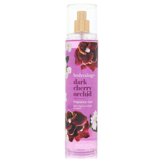 Bodycology Dark Cherry Orchid 8 oz Fragrance Mist For Women By Bodycology