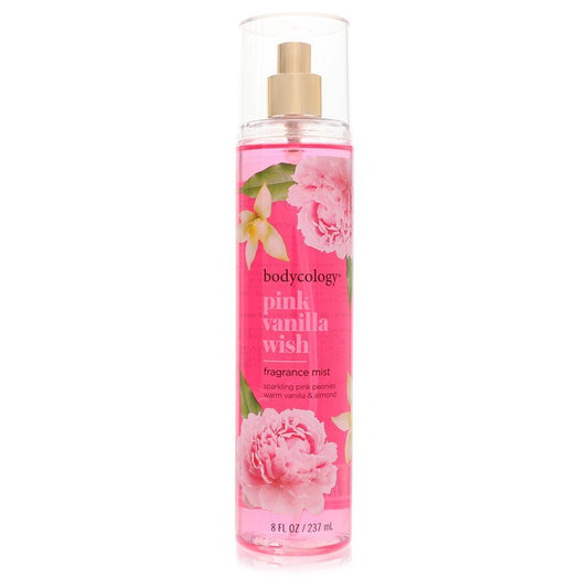 Bodycology Pink Vanilla Wish 8 oz Fragrance Mist Spray For Women By Bodycology