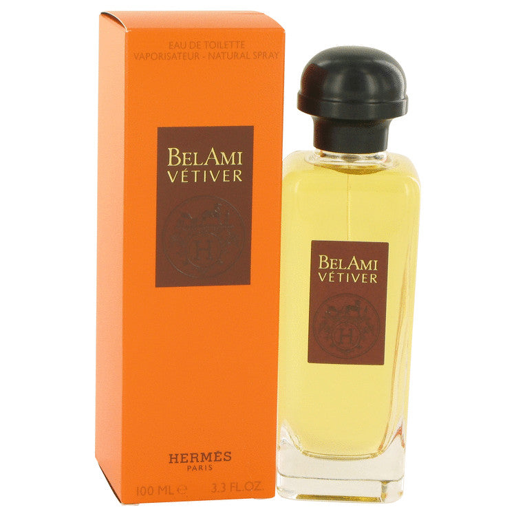 Bel Ami Vetiver 3.3 oz Eau De Toilette Spray For Men By Hermes