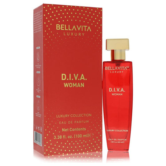 Bellavita Luxury D.i.v.a 3.38 oz Eau De Parfum Spray For Women By Bellavita