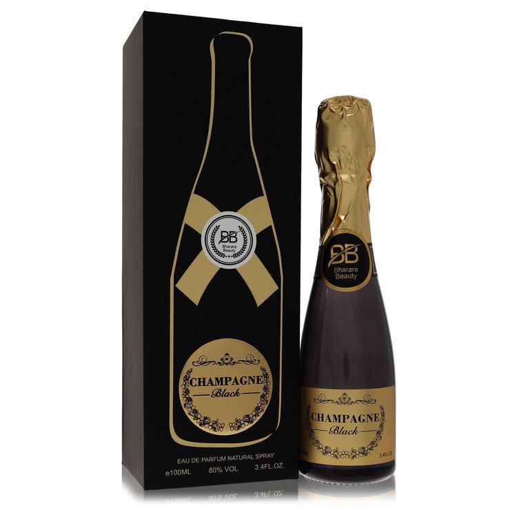 Bharara Champagne Black Eau De Parfum Spray 3.4 oz Eau De Parfum Spray (Unisex) For Men By Bharara Beauty