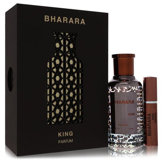 Bharara King 3.4 oz Parfum Spray + Refillable Travel Spray For Men By Bharara Beauty