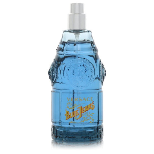 Blue Jeans Eau De Toilette Spray 2.5 oz Eau De Toilette Spray (Tester New Packaging) For Men By Versace