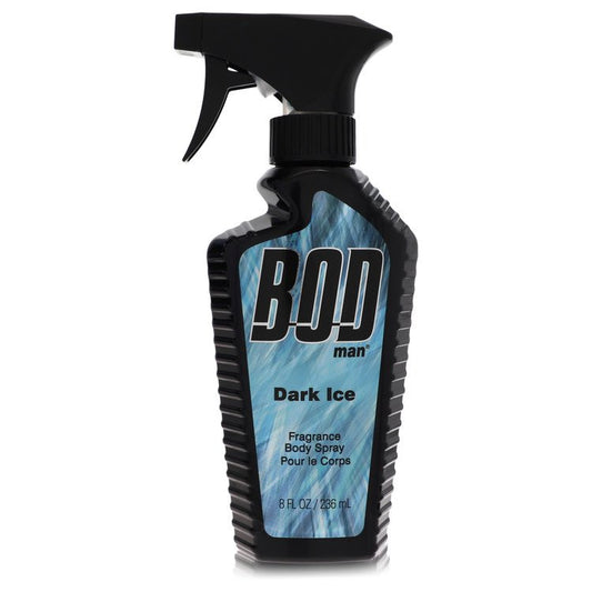 Bod Man Dark Ice 8 oz Body Spray For Men By Parfums De Coeur