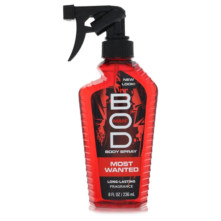 Bod Man Most Wanted 8 oz Fragrance Body Spray For Men By Parfums De Coeur
