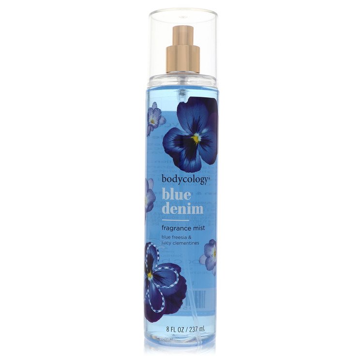 Bodycology Blue Denim 8 oz Fragrance Mist Spray For Women By Bodycology