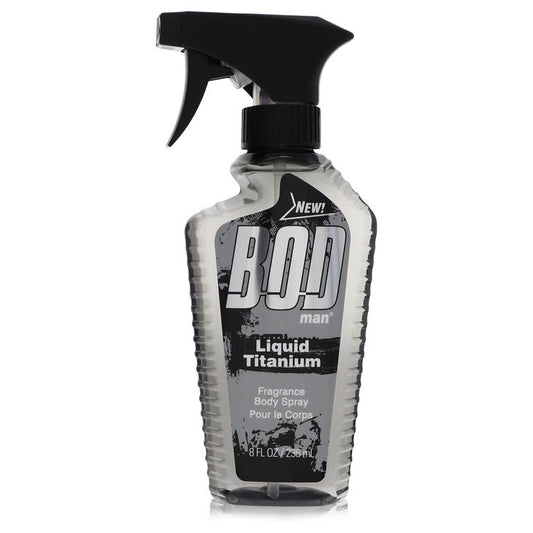 Bod Man Liquid Titanium 8 oz Fragrance Body Spray For Men By Parfums De Coeur