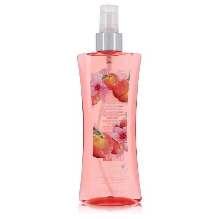 Body Fantasies Signature Sugar Peach 8 oz Body Spray For Women By Parfums De Coeur