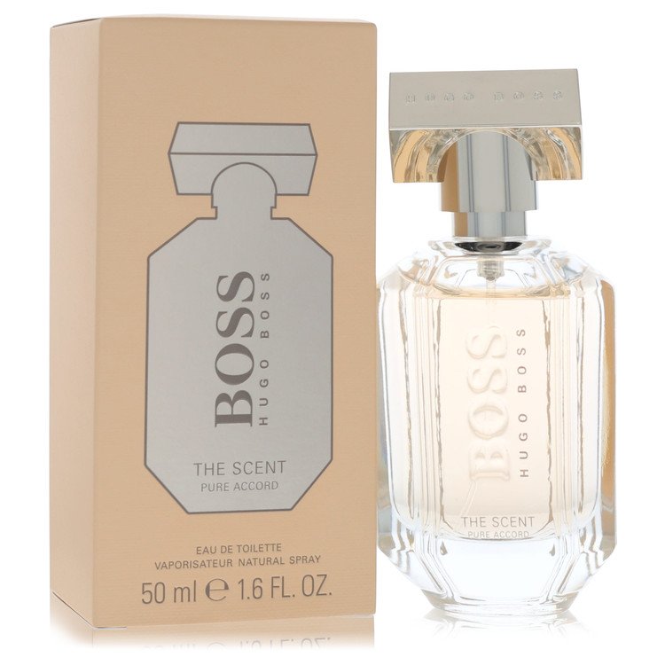 Boss The Scent Pure Accord 1.6 oz Eau De Toilette Spray For Women By Hugo Boss