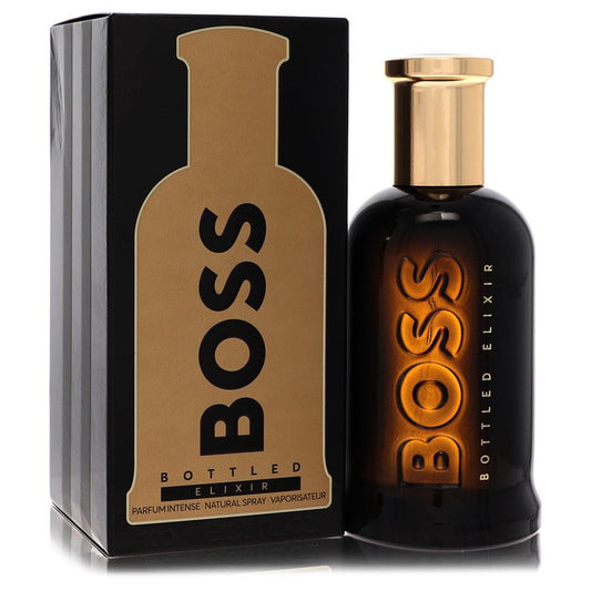 Boss Bottled Elixir 3.4 oz Parfum Intense Spray For Men By Hugo Boss
