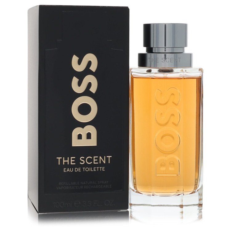Boss The Scent 3.3 oz Eau De Toilette Refillable Spray For Men By Hugo Boss