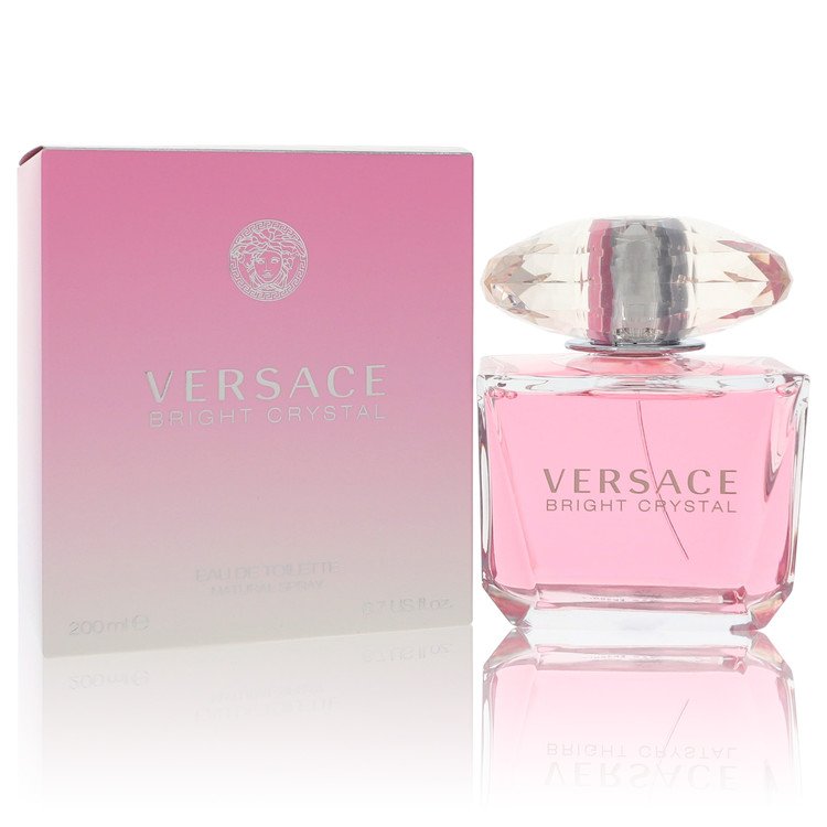 Bright Crystal Eau De Toilette Spray By Versace 6.7 oz Eau De Toilette Spray For Women By Versace
