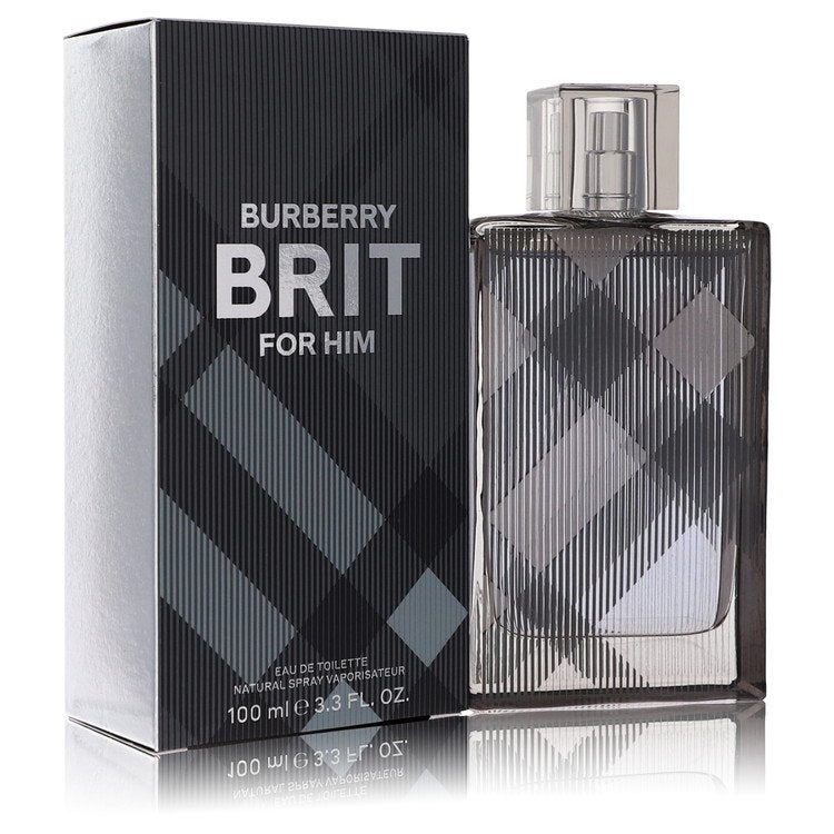 Burberry Brit 3.4 oz Eau De Toilette Spray For Men By Burberry