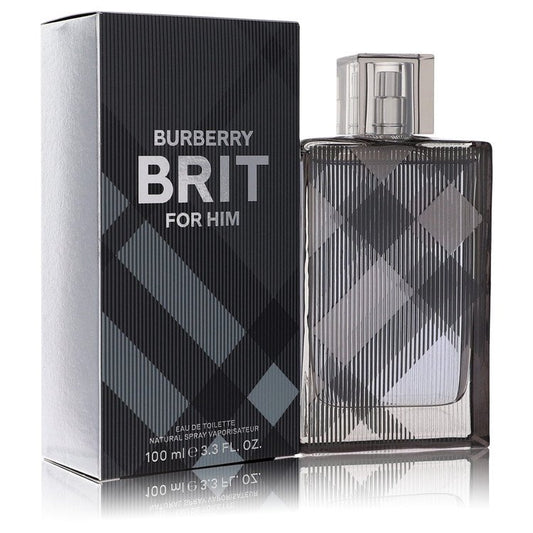 Burberry Brit 3.4 oz Eau De Toilette Spray For Men By Burberry