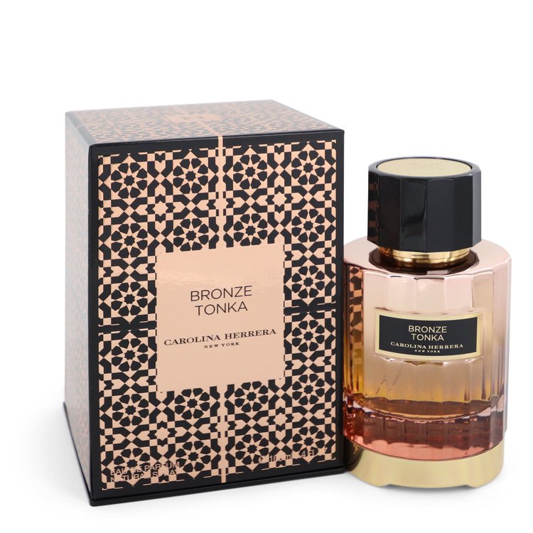 Bronze Tonka Eau De Parfum Spray 3.4 oz Eau De Parfum Spray (Unisex) For Men By Carolina Herrera