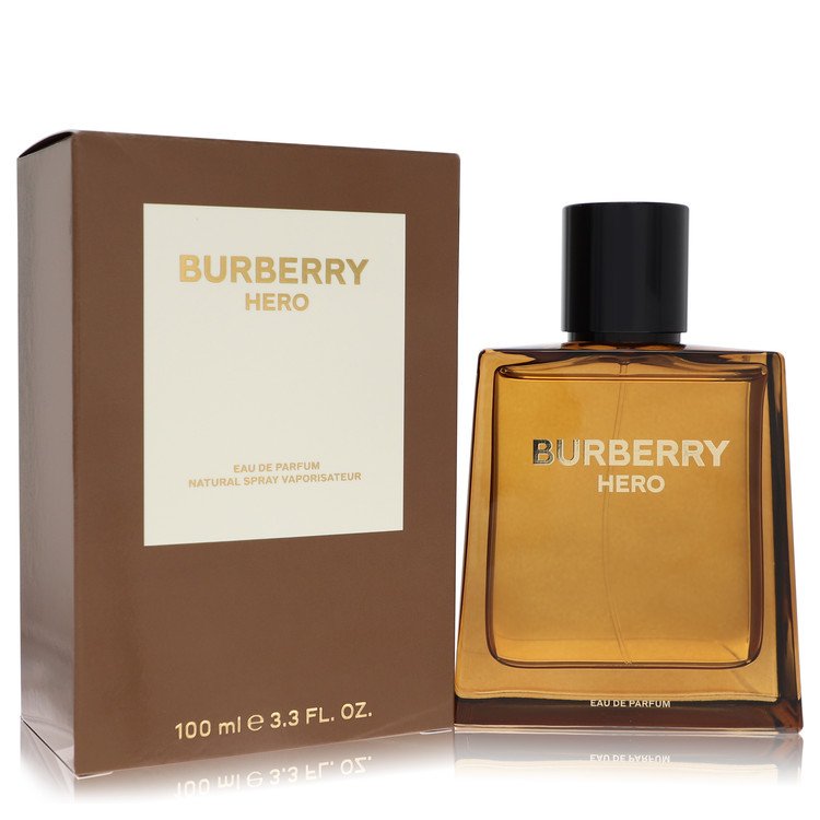 Burberry Hero Eau De Parfum Spray By Burberry 3.4 oz Eau De Parfum Spray For Men By Burberry