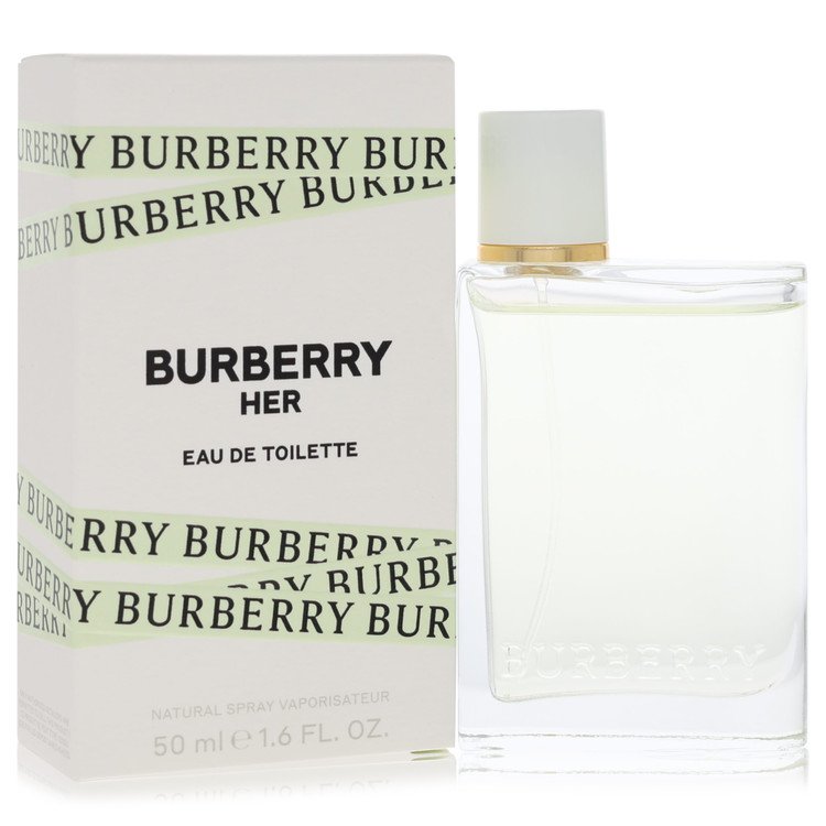 Burberry Her Eau De Toilette Spray By Burberry 1.6 oz Eau De Toilette Spray For Women By Burberry