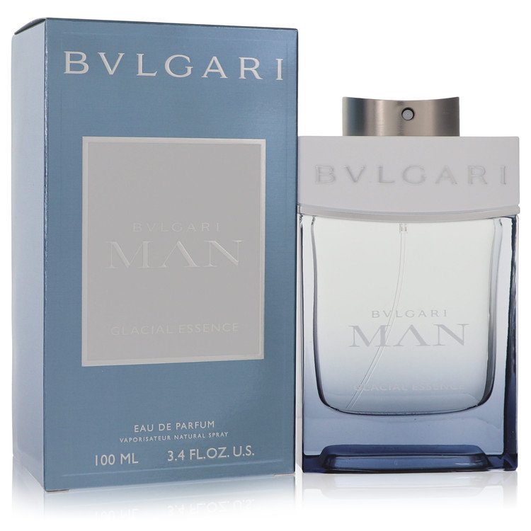 Bvlgari Man Glacial Essence 3.4 oz Eau De Parfum Spray For Men By Bvlgari