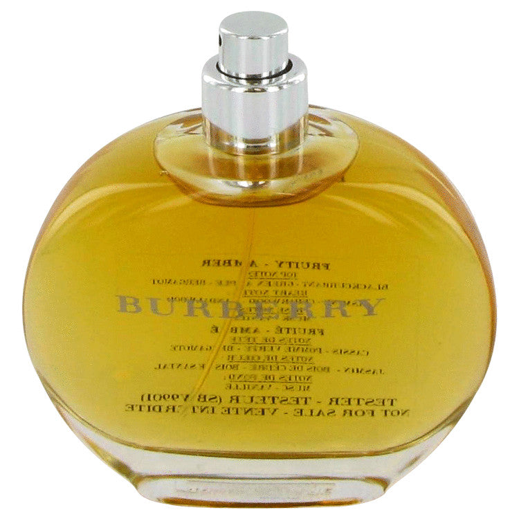 Burberry Eau De Parfum Spray 3.3 oz Eau De Parfum Spray (Tester) For Women By Burberry