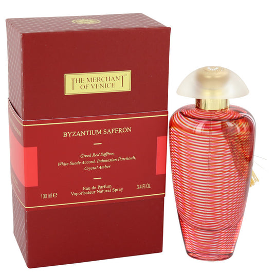 Byzantium Saffron Eau De Parfum Spray 3.4 oz Eau De Parfum Spray (Unisex) For Women By The Merchant Of Venice