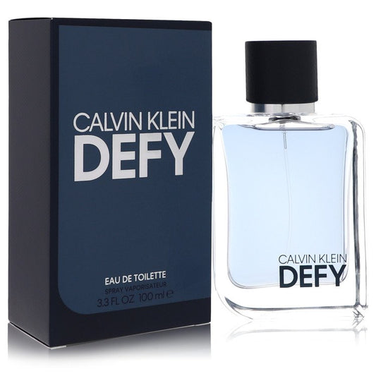 Calvin Klein Defy 3.3 oz Eau De Toilette Spray For Men By Calvin Klein