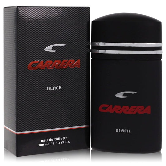 Carrera Black 3.4 oz Eau De Toilette Spray For Men By Muelhens
