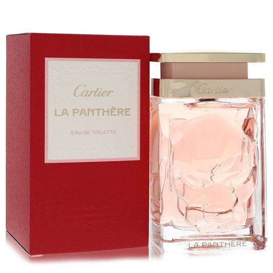 Cartier La Panthere 3.3 oz Eau De Toilette Spray For Women By Cartier