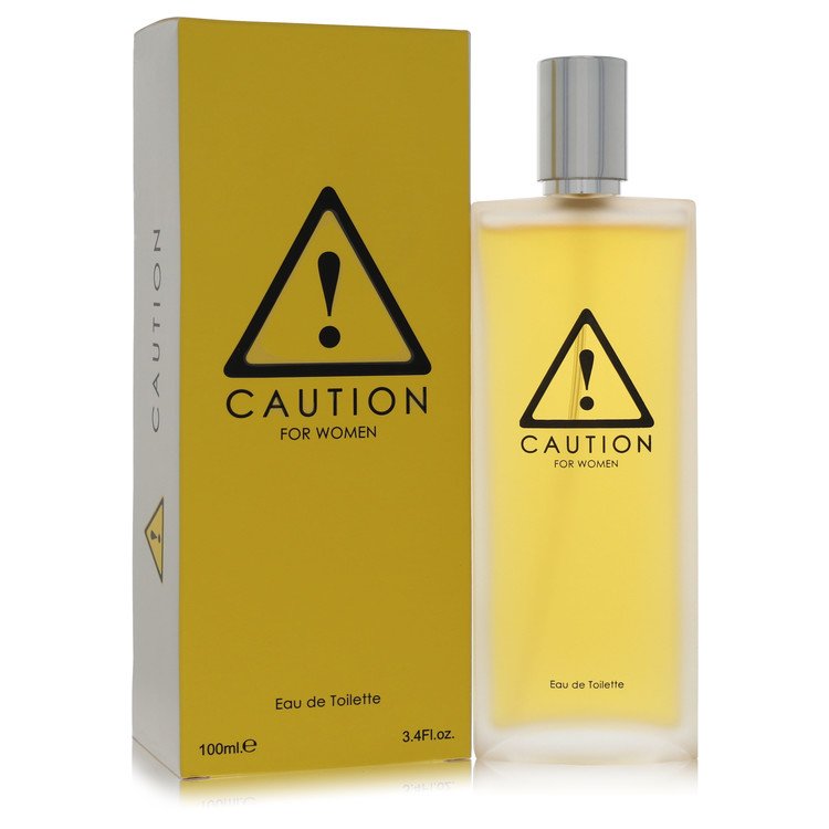 Caution 3.4 oz Eau De Toilette Spray For Women By Kraft