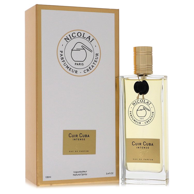 Cuir Cuba Intense Eau De Parfum Spray 3.4 oz Eau De Parfum Spray (Unisex) For Women By Nicolai