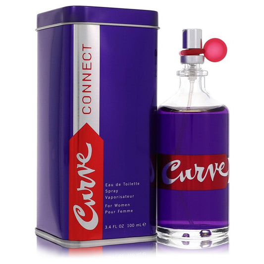 Curve Connect 3.4 oz Eau De Toilette Spray For Women By Liz Claiborne
