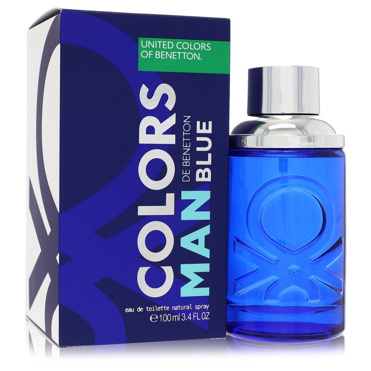 Colors De Benetton Blue 3.4 oz Eau De Toilette Spray For Men By Benetton