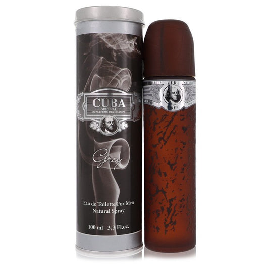 Cuba Grey 3.4 oz Eau De Toilette Spray For Men By Fragluxe